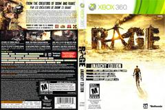 Slip Cover Scan By Canadian Brick Cafe | Rage Xbox 360