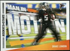 Drake London #MM-11 Football Cards 2023 Panini Rookies & Stars Man In Motion Prices