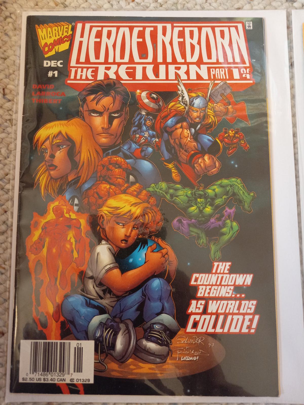 Heroes Reborn: The Return #1 (1997) Comic Books Heroes Reborn: The Return