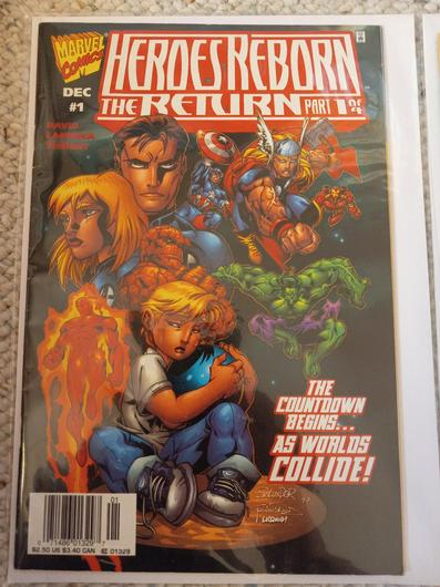 Heroes Reborn: The Return #1 (1997) Cover Art