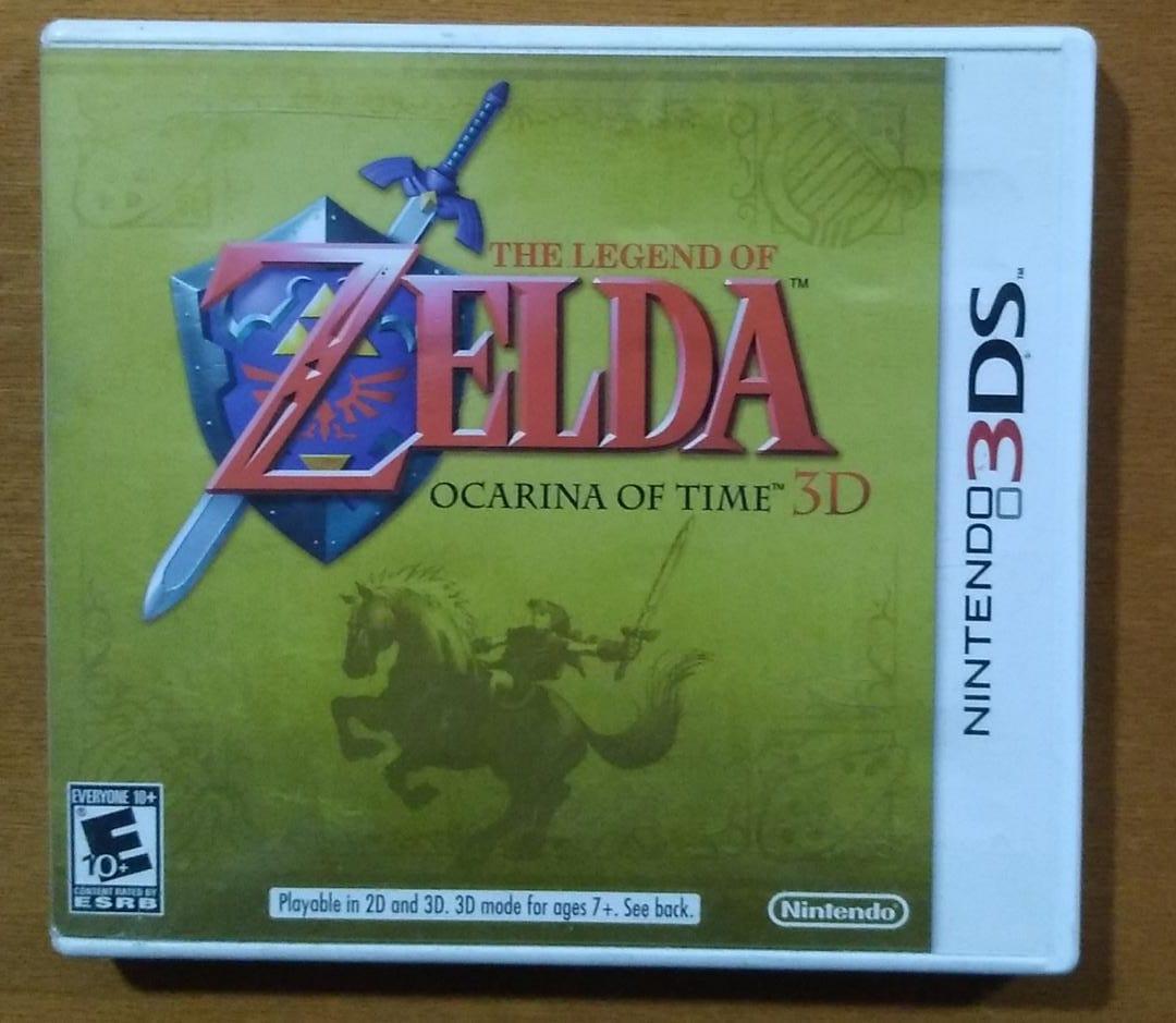 Zelda Ocarina of Time 3D Item, Box, and Manual Nintendo 3DS