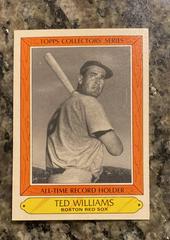 Ted Williams Baseball Cards 1985 Woolworth Prices