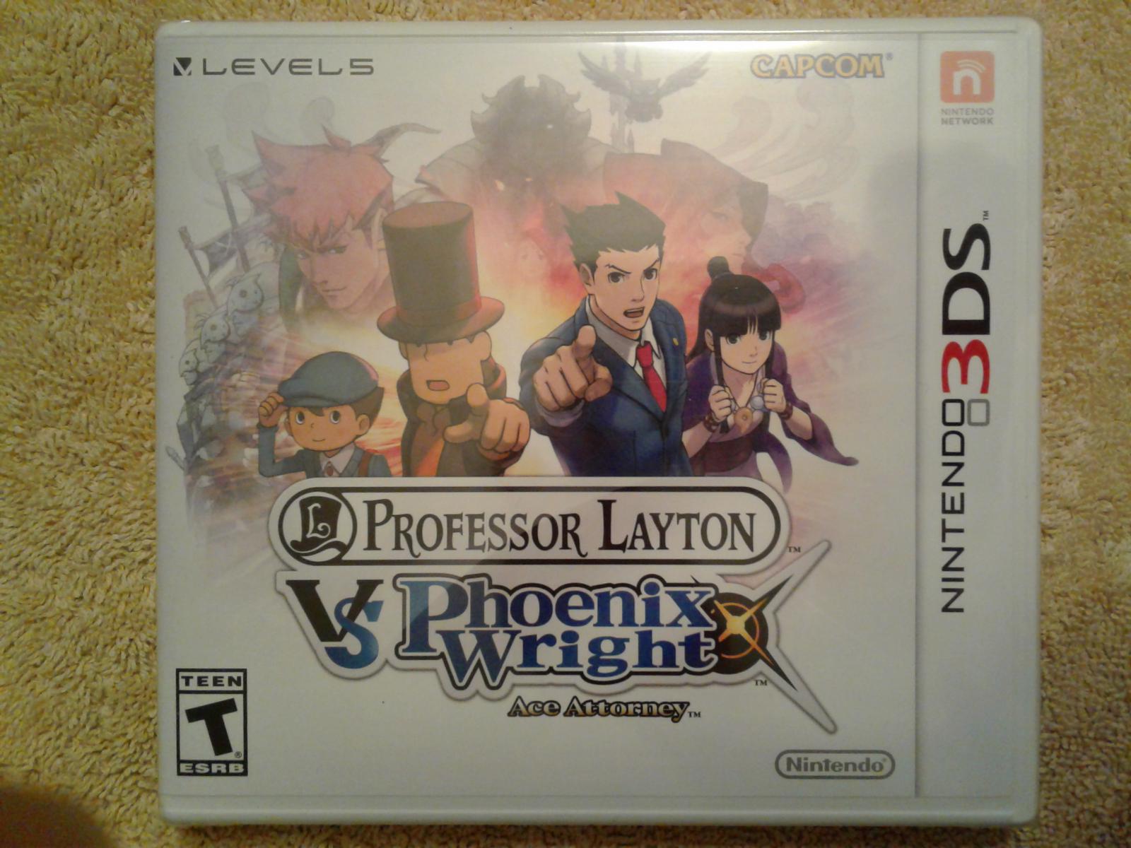 Professor Layton Vs. Phoenix Wright: Ace Attorney | New Item, Box, And ...