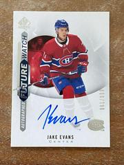 Jake Evans [Autograph] Hockey Cards 2020 SP Authentic Prices