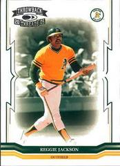Reggie Jackson #293 Baseball Cards 2005 Donruss Throwback Threads Prices