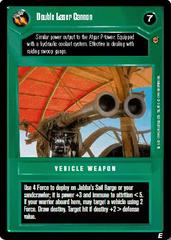 Double Laser Cannon [Limited] Star Wars CCG Jabba's Palace Prices