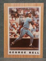 George bell Baseball Cards 1987 Topps Mini League Leaders Prices