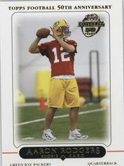 Aaron Rodgers [50th Anniversary Rookie] Football Cards 2005 Topps Prices