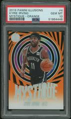 Kyrie Irving [Orange] #4 Basketball Cards 2019 Panini Illusions Mystique Prices