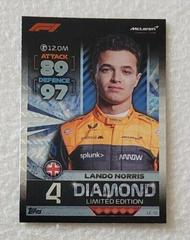 Lando Norris #LE-1D Racing Cards 2022 Topps Turbo Attax Formula 1 Limited Editions Prices