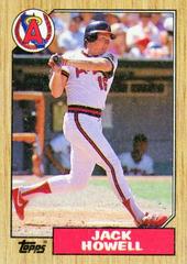 Jack Howell Baseball Cards 1987 Topps Prices