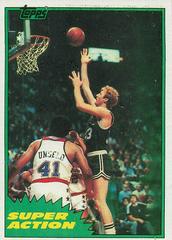 Larry Bird [East] #101 Basketball Cards 1981 Topps Prices