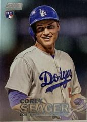 Corey Seager [Gray Jersey] #142 Baseball Cards 2016 Stadium Club Prices