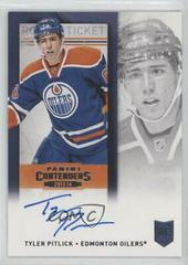 Tyler Pitlick [Autograph] #223 Hockey Cards 2013 Panini Contenders Prices