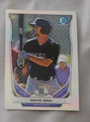 David Dahl [Chrome] Baseball Cards 2014 Bowman Draft Picks Top Prospects Prices