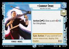 Chirrut Imwe [Foil Hyperspace] Star Wars Unlimited: Spark of Rebellion Prices
