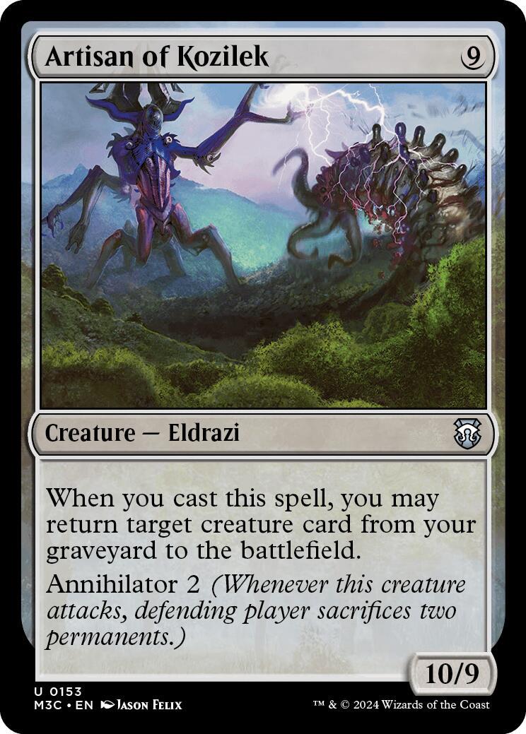 Artisan of Kozilek #153 Magic Modern Horizons 3 Commander