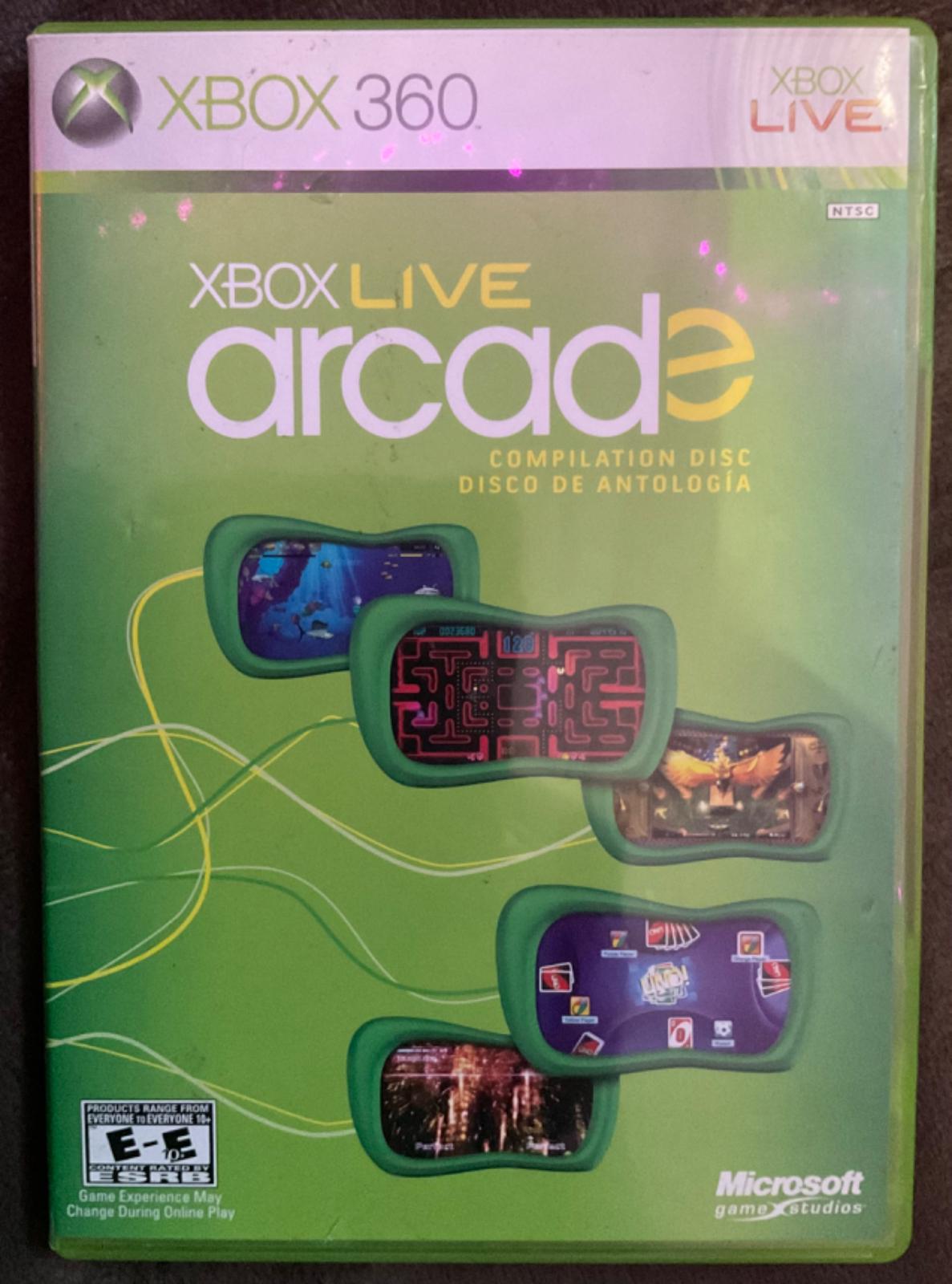 1/2 Xbox Live Arcade
  We've had this for like,...ever... probably since it came out. I just think it's cool :p