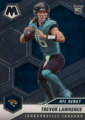 Trevor Lawrence Football Cards 2021 Panini Mosaic Prices