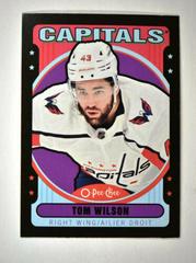 Tom Wilson [Retro Black] #167 Hockey Cards 2021 O Pee Chee Prices