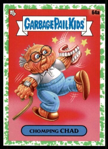 Chomping CHAD [Green] #64a Garbage Pail Kids Food Fight