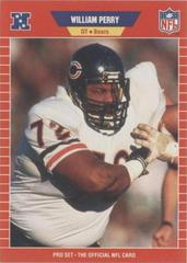William Perry Football Cards 1989 Pro Set Prices