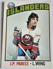 J. P. Parise #182 Hockey Cards 1976 O-Pee-Chee Prices