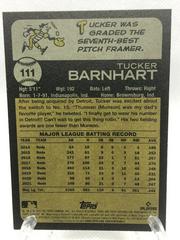 Back Of Card | Tucker Barnhart Baseball Cards 2022 Topps Heritage