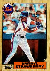 Darryl Strawberry Baseball Cards 1987 Topps Prices