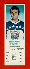 Ted Green Hockey Cards 1970 Dad's Cookies Prices