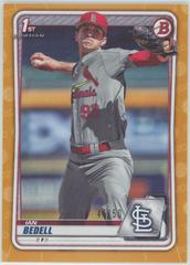 Ian Bedell [Gold] Baseball Cards 2020 Bowman Draft Prices