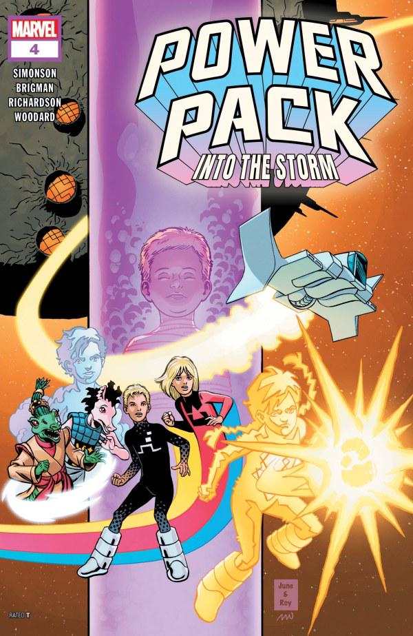 Power Pack: Into the Storm #4 (2024) Comic Books Power Pack: Into the Storm