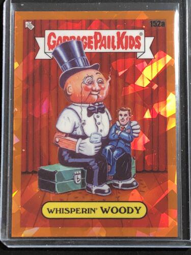 WHISPERIN' WOODY [Orange] #152a Garbage Pail Kids 2021 Sapphire