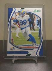 Aaron Donald [Green] #4 Football Cards 2021 Panini Absolute Prices