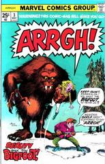 Arrgh! #3 (1975) Comic Books Arrgh Prices
