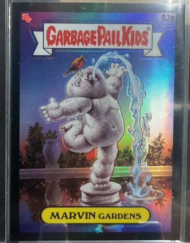 MARVIN Gardens [Black] #92a 2020 Garbage Pail Kids Chrome