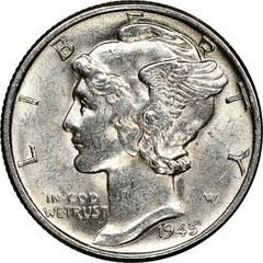 1945 Coins Mercury Dime Prices