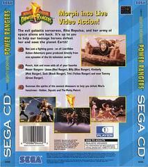 Mighty Morphin Power Rangers - Back | Mighty Morphin Power Rangers Sega CD