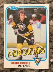 Randy Carlyle [East] Hockey Cards 1981 Topps Prices