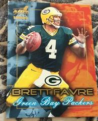 Brett Favre Football Cards 1999 Pacific Aurora Championship Fever Prices