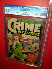 Crime Mysteries #4 (1952) Comic Books Crime Mysteries Prices