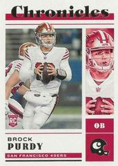 Brock Purdy #41 Football Cards 2022 Panini Chronicles Prices