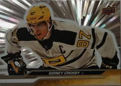 Sidney Crosby [Outburst Silver] Hockey Cards 2023 Upper Deck Prices