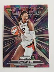 A'ja Wilson #2 Basketball Cards 2022 Panini Prizm WNBA Fearless Prices