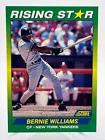 Bernie Williams #34 Baseball Cards 1992 Score Rising Stars Prices