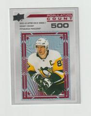 Sidney Crosby [500] Hockey Cards 2022 Upper Deck Population Count Prices