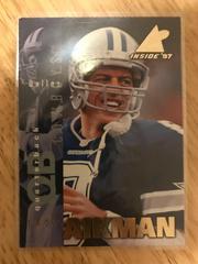 Troy Aikman #1 Football Cards 1997 Pinnacle Inside Prices
