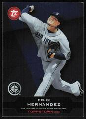 Felix Hernandez Baseball Cards 2011 Topps Toppstown Prices
