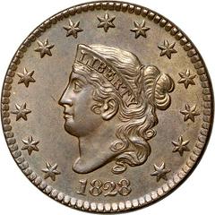 1828 Coins Coronet Head Penny Prices