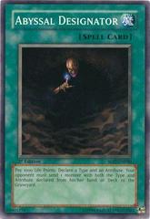 Abyssal Designator [1st Edition] YuGiOh Soul of the Duelist Prices